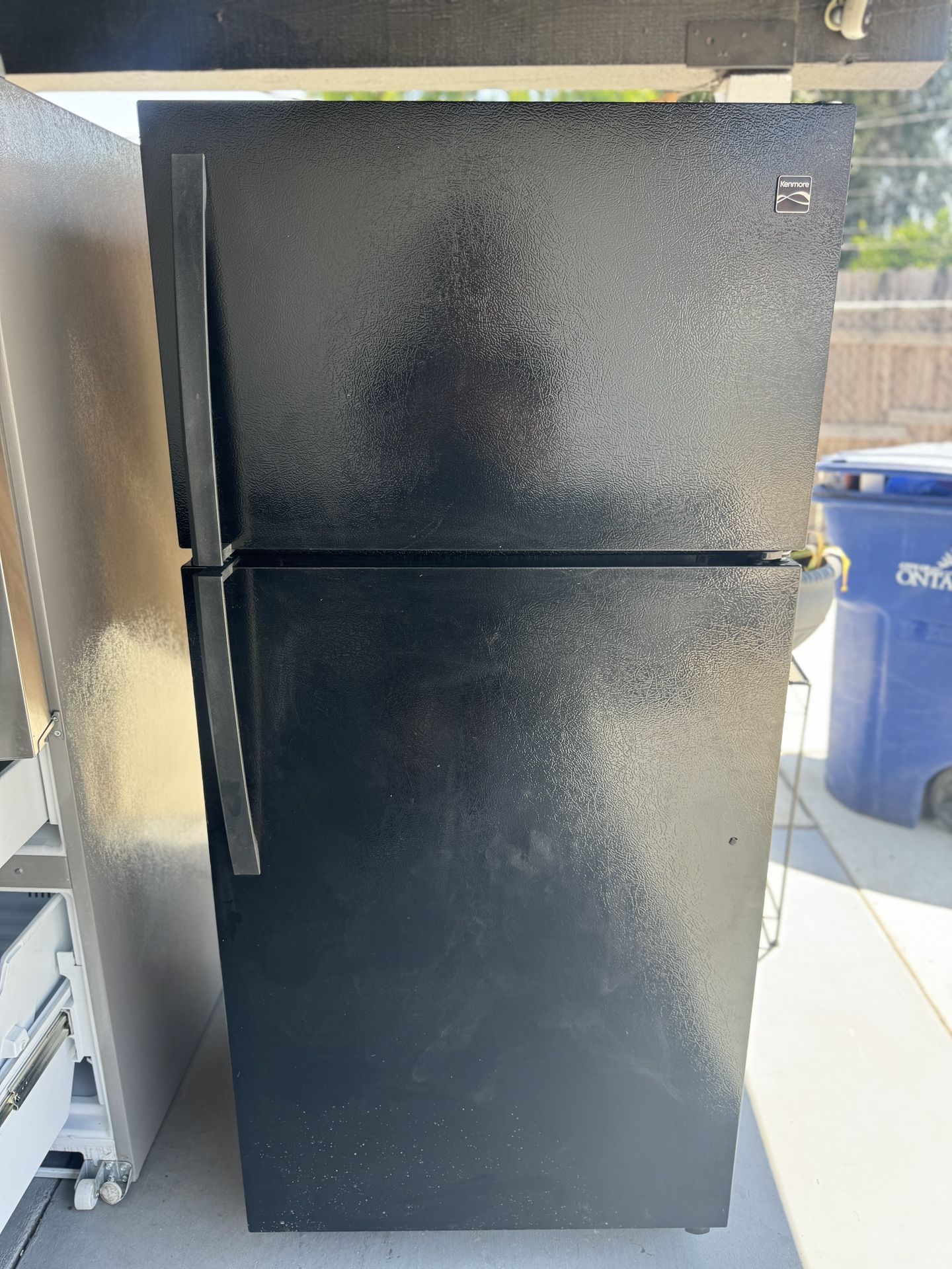 Black Kenmore Fridge 100% Working