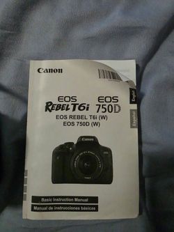 Canon EOS Rebel T6i