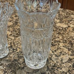Vintage Heavy Glass Vase