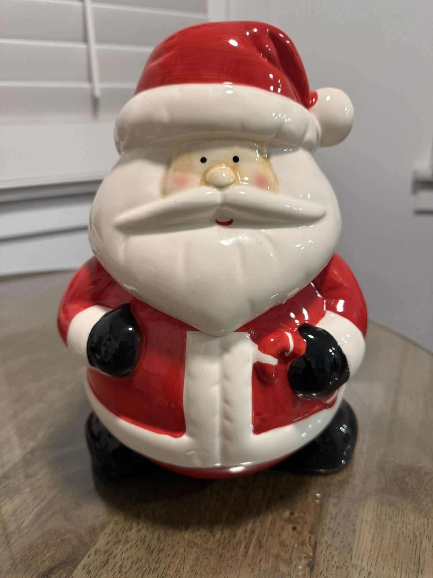 Santa Cookie Jar