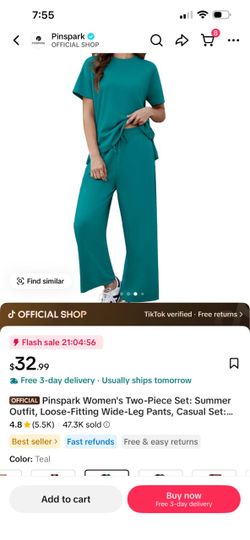 Women's Two-Piece Casual Lounge Set
