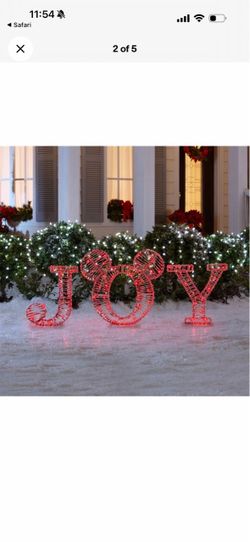 Disney Mickey yard decoration
