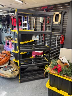 Two HDX 5 Tote Shelf