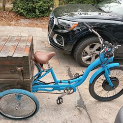 Electric Trike 48v With Music , Speakers,Remotes 