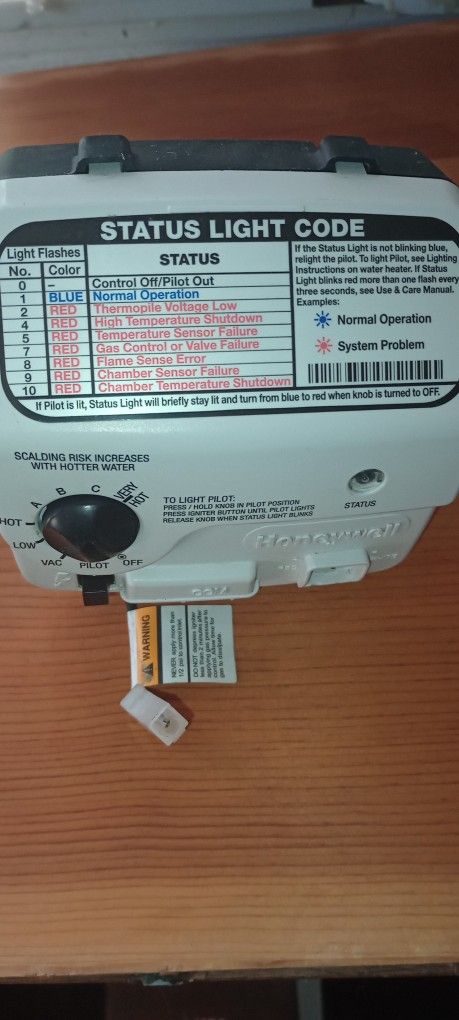 Honeywell Water Heater Gas Control Valve WV8860C1008