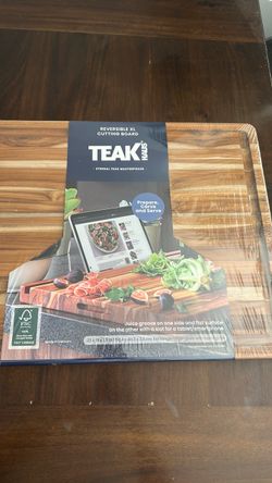 Brand new Teak cutting board