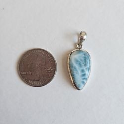 Larimar Pendant 