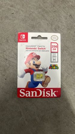 San disk micro sdxc 256 gb new
