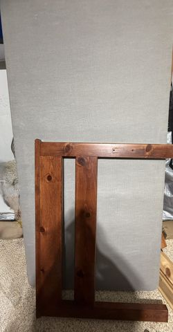 Twin Solid Wood Bed