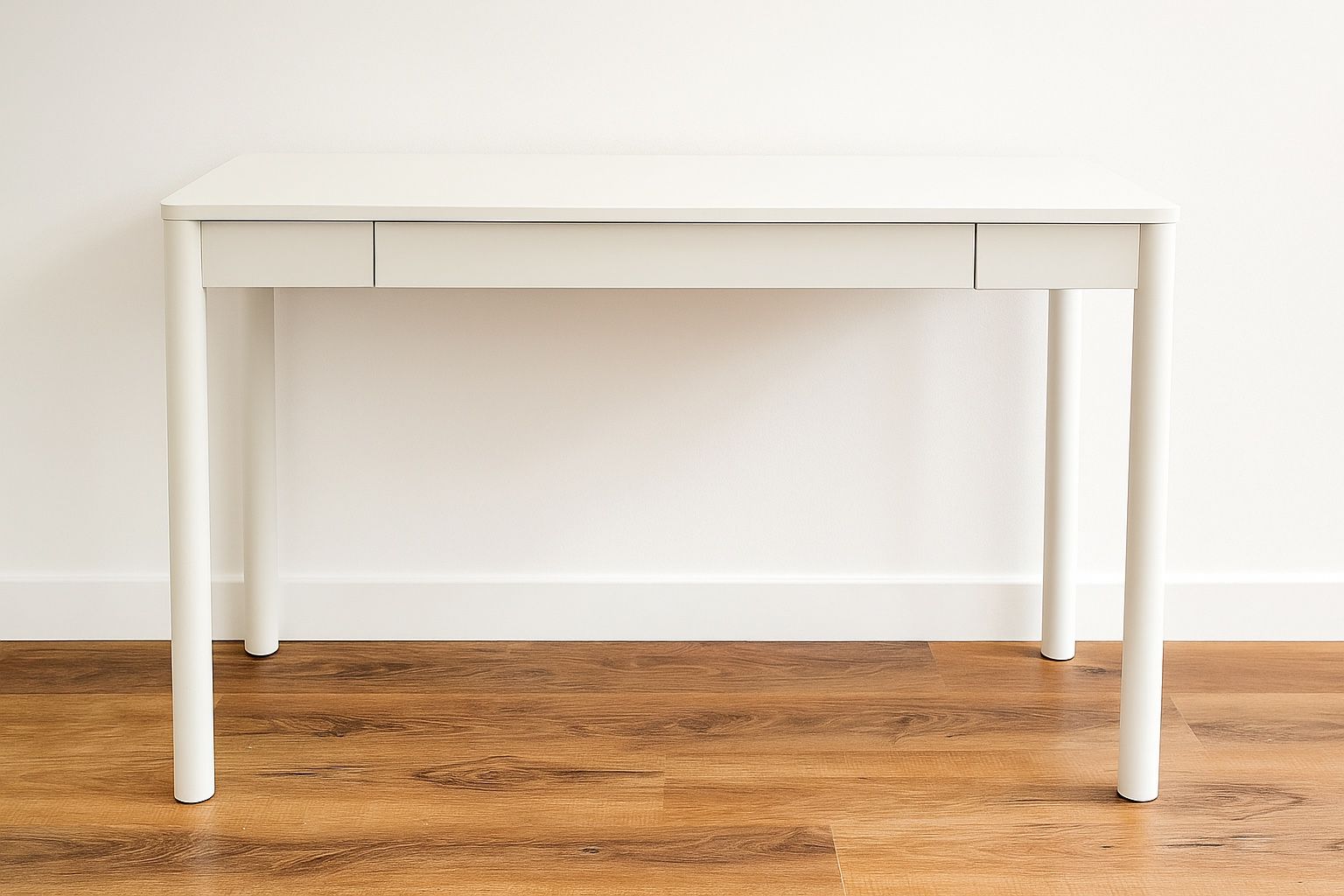 IKEA SLIM WHITE DESK 