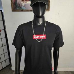 T-Shirt for men supreme black and white