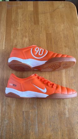 New Nike Total 90 3 SP Safety Orange White Indoor Court IC Soccer Shoes Men’s 10.5
