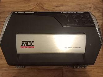 Mtx Audio Thunder 5601 600 Watts Plus Car Amp Works Great