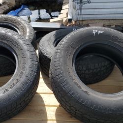4 Toyo A/T Tires