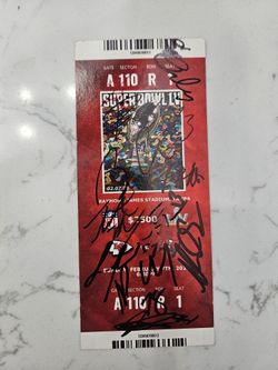 Tampa Bay Bucs SUPER BOWL LV - Signed
