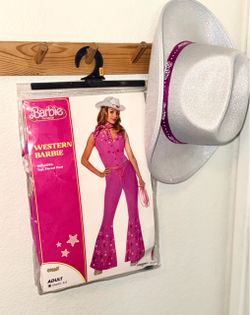 Barbie Western Costume Adult Small: 4-6