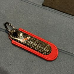 CARBON FIBER CORVETTE KEYCHAIN