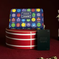 Loungefly Disney Pixar Inside Out Emotions Zip Around Bifold Wallet NWT