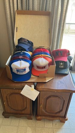 New old trucker hats