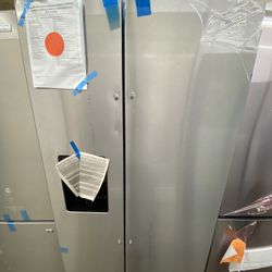 36” Whirlpool Stainless Steel Side By Side Refrigerator 