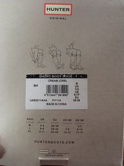 Brand new HUNTER fleece boot liners