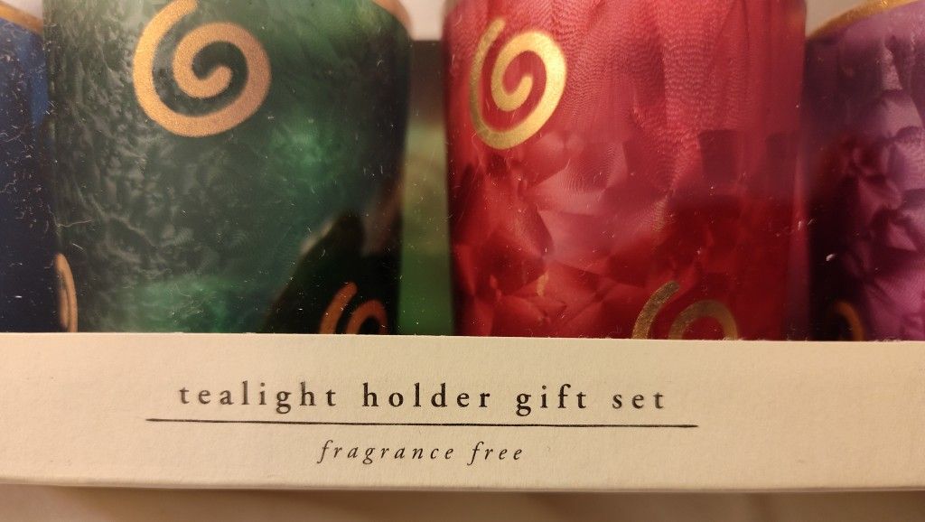 Pier 1 Tea Light Votive Candle Gift Set - NEW