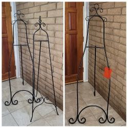 Black Decorative Display EASELS