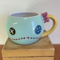 Pristine Disney Store Scrump Mug - Lilo & Stitch Figural Coffee Cup