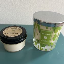 2  Scented Candles