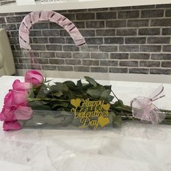 Valentines Day Rose Purse Bouquet 