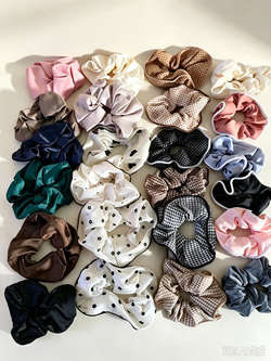 Brand New Scrunchies | Satin, Velvet, Woven & Sheer Fabric, Mix & Match Colors