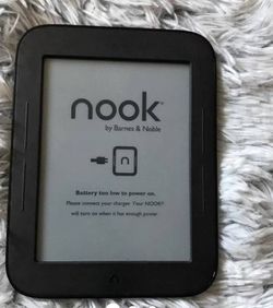 Barnes And Noble NOOK E Reader