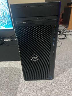 Dell Precision 3660 PC, i9-13900 CPU, RTX A2000 12GB GPU, 64GB DDR5 RAM, 512GB + 2TB HDD, 500W Platinum PSU