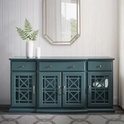 Landon Fretwork Buffet Sideboard, Entryway Storage & TV Stand 