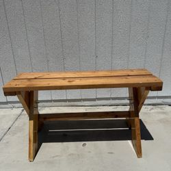 Wooden Console Table