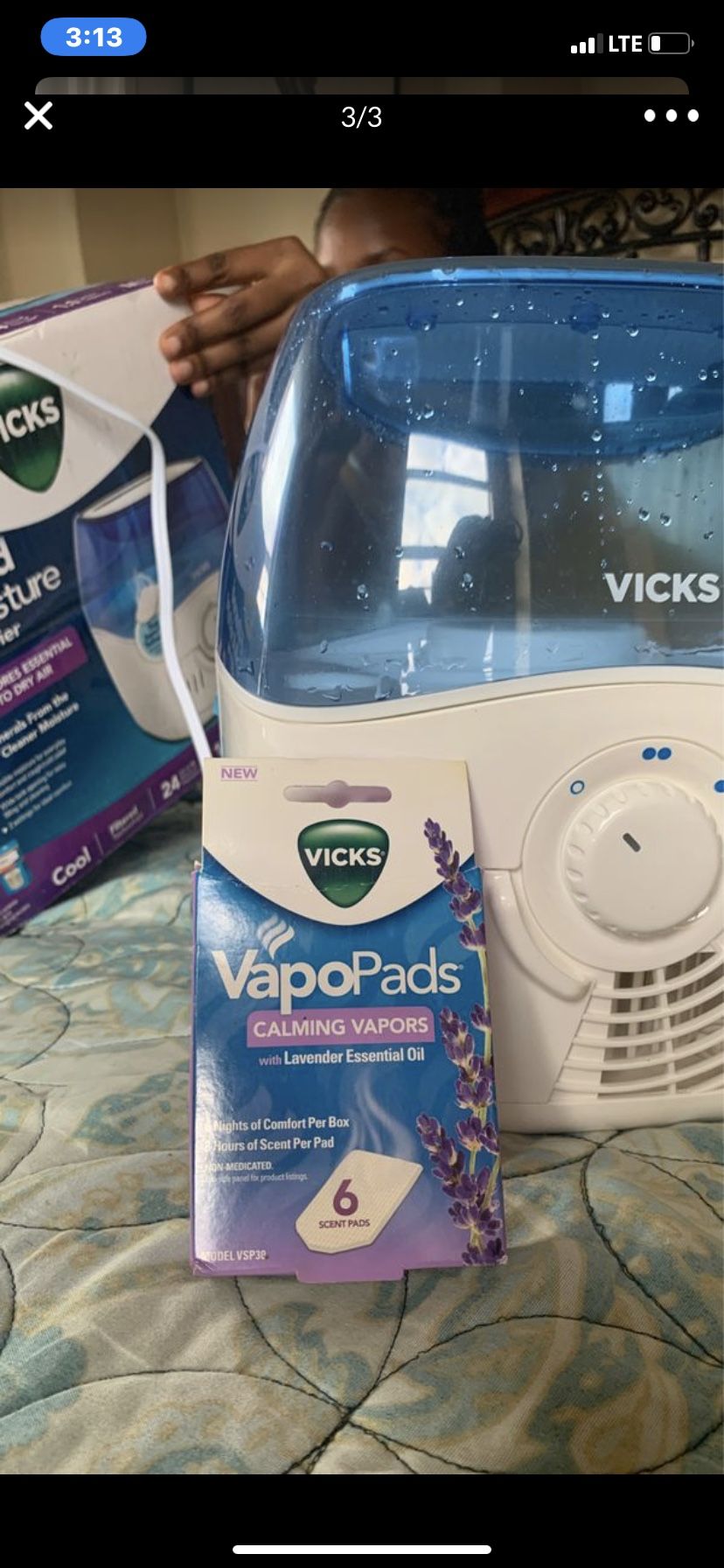 Vick’s humidifier
