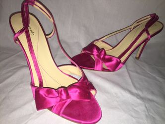 New kate spade satin heels size 8.5 very cute