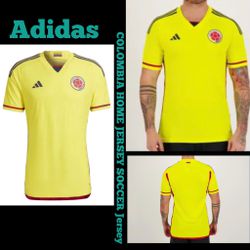 ADIDAS COLOMBIA HOME JERSEY SOCCER Jersey Men’s Sz M New!