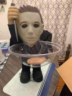 Michael Myers Halloween Candy Bowl Holder