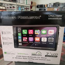 Power Acoustik CPAA-70MW Car play Android Auto 