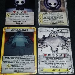 Hollow Knight Promo Cards Rare Exclusive Kickstarter For Binding Of Isaac Four Souls Requiem