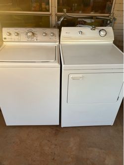 Washer and dryer