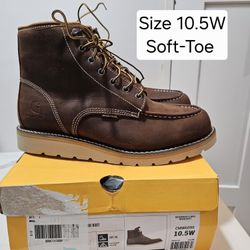 Carhartt Soft Toe Work Boots Size 10.5 