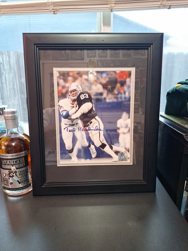 Ted Hendricks Signed 8x10 Oakland Raiders