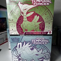 Temporal Forces Elite Trainer Box Pokémon Cards