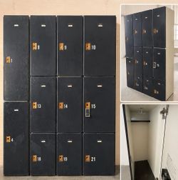 Wood Storage Lockers / Cabinets