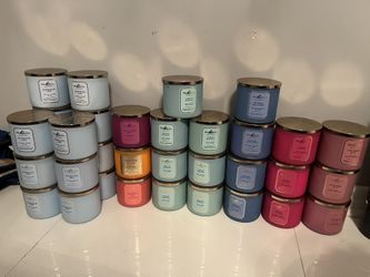Bath & Body Works 3 Wick Candles