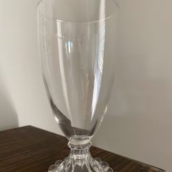 Vintage Anchor Hocking Boopie Water Glass Bubble Stem