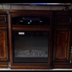 Fireplace TV Stand