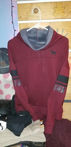 Fleece lined PINK pull over